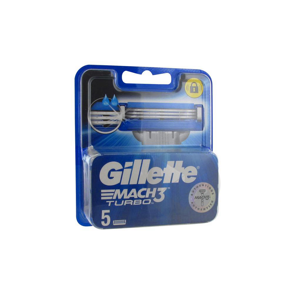 Gillette Mach3 Turbo 5 Lames