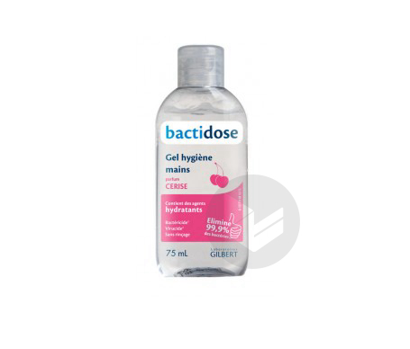 Bactidose Gel Hydroalcoolique Parfum Cerise 75ml