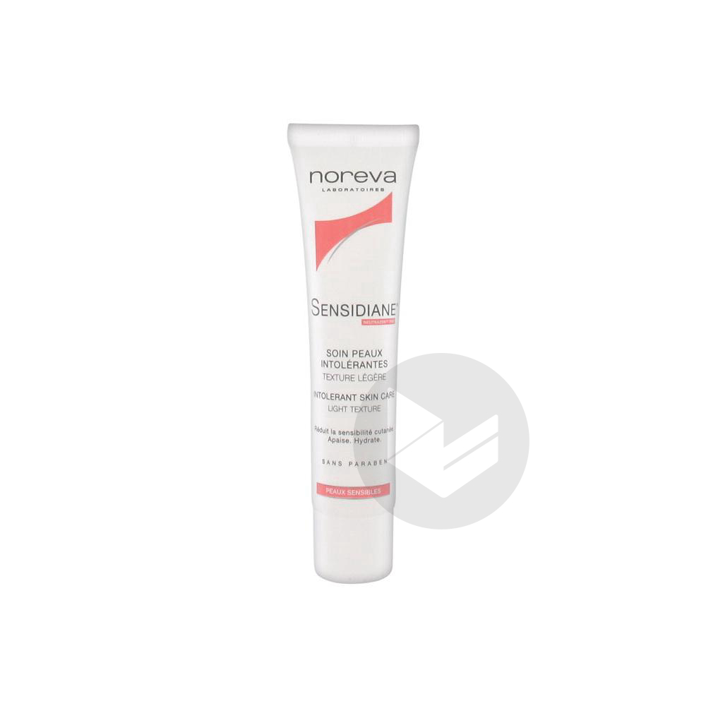 Noreva Sensidiane Soin Peaux Intolérantes Texture Légère 40 ml