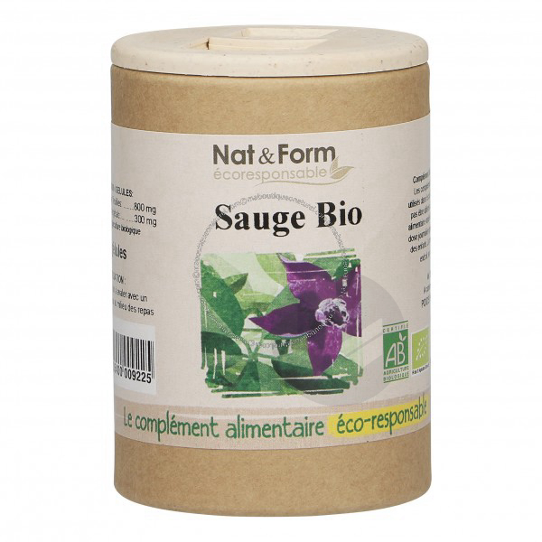 Sauge Bio Eco Responsable - 90 gélules