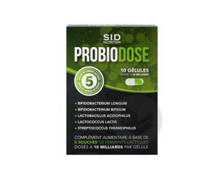 Santé Tonique ProbioDose 10 gélules