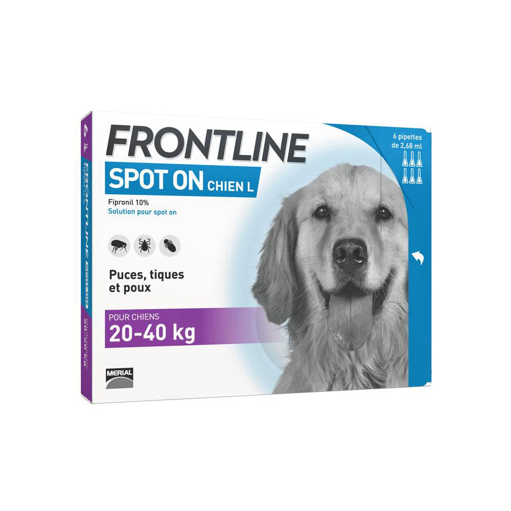 FRONTLINE S ext chien 20-40kg 6Doses