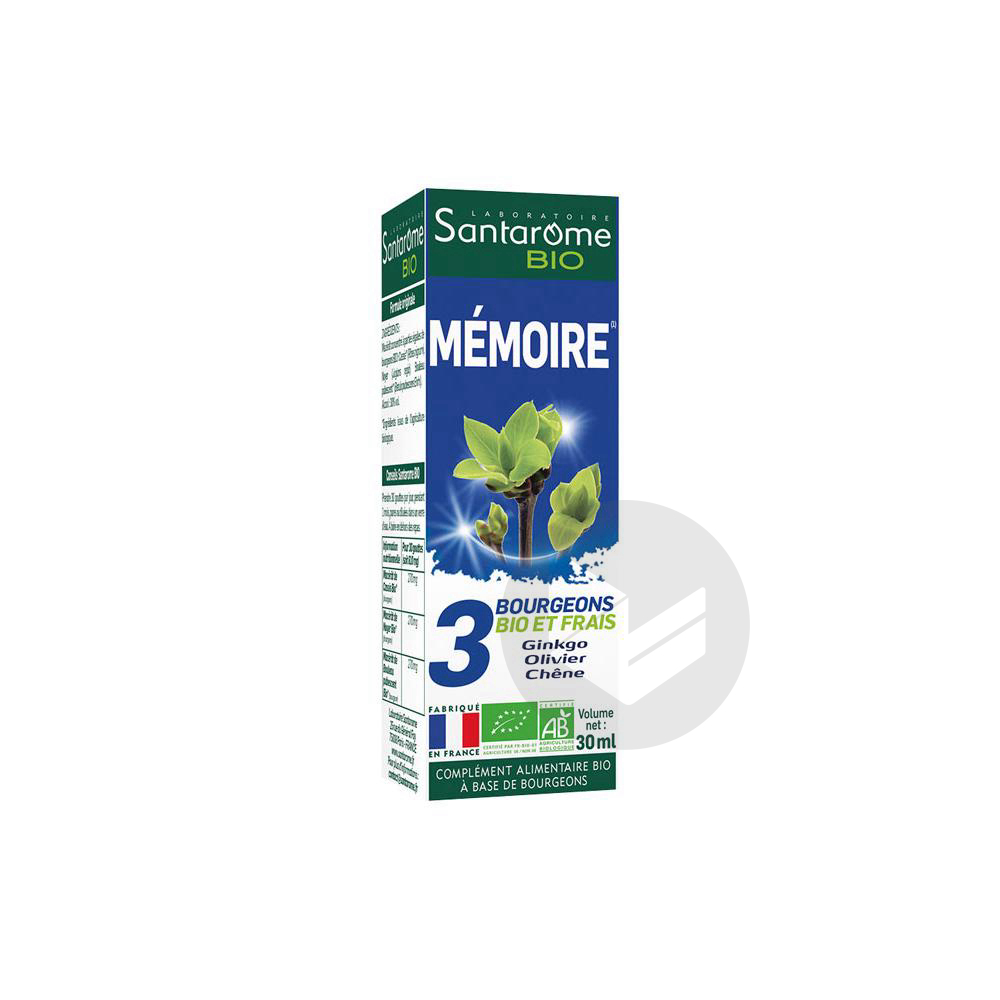 Santarome Bio Mémoire 30 ml
