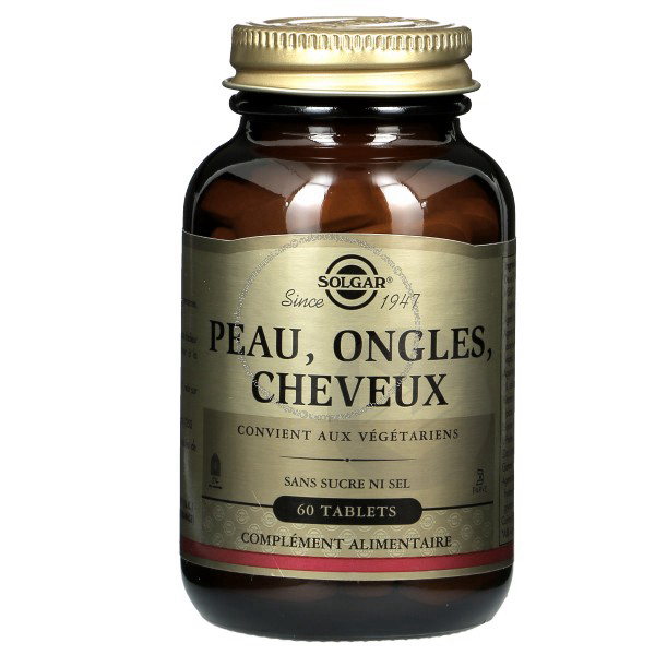 Peau Ongles Cheveux avec MSM - 60 tablets