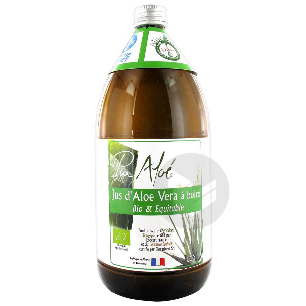 Pur Aloé Jus d'Aloe Vera à Boire Bio 1000 ml