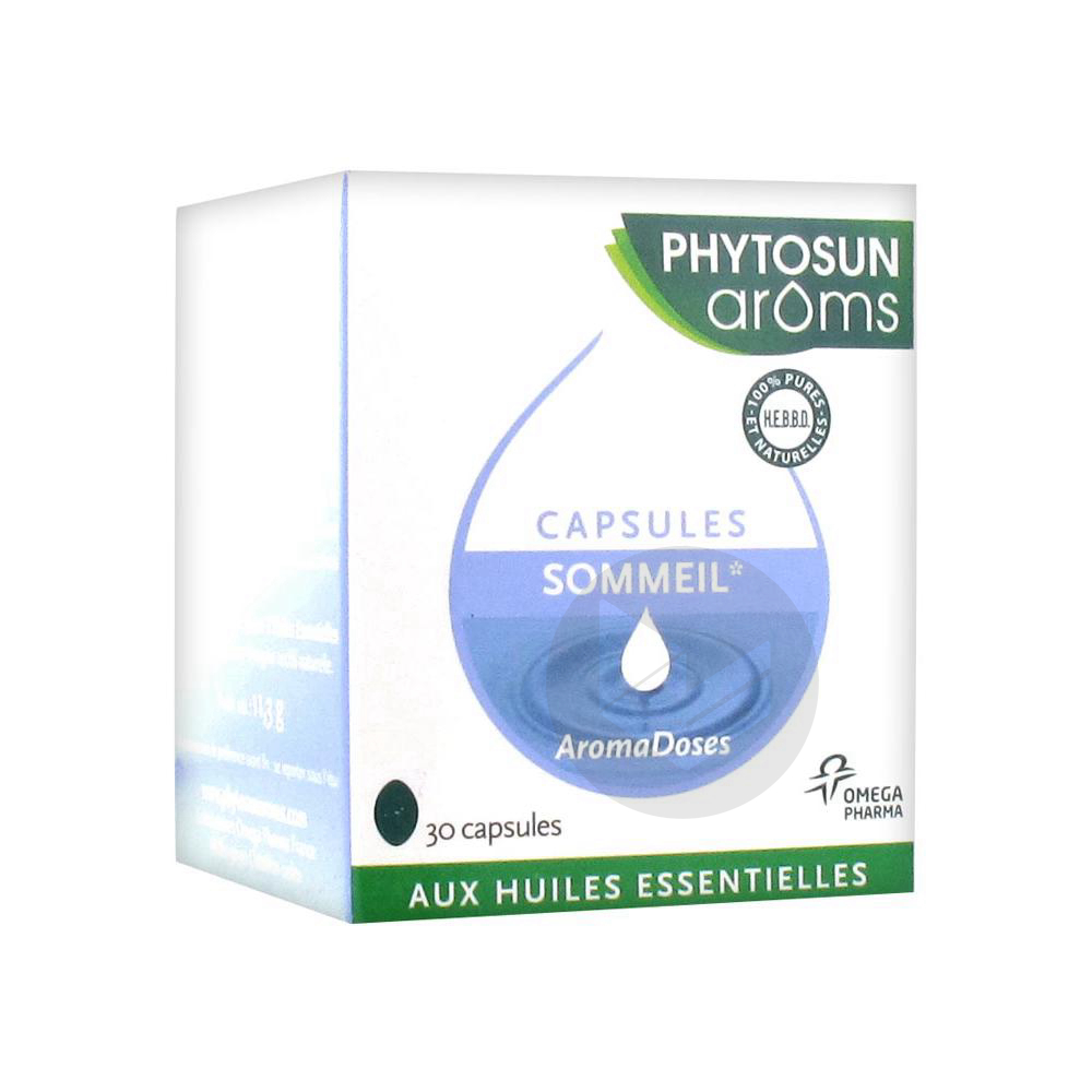 PHYTOSUN AROMS AROMADOSES Caps molle sommeil relaxation Etui/30