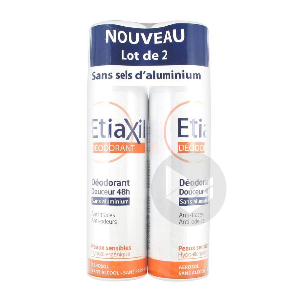 ETIAXIL Déodorant sans aluminium 2Aéros/150ml