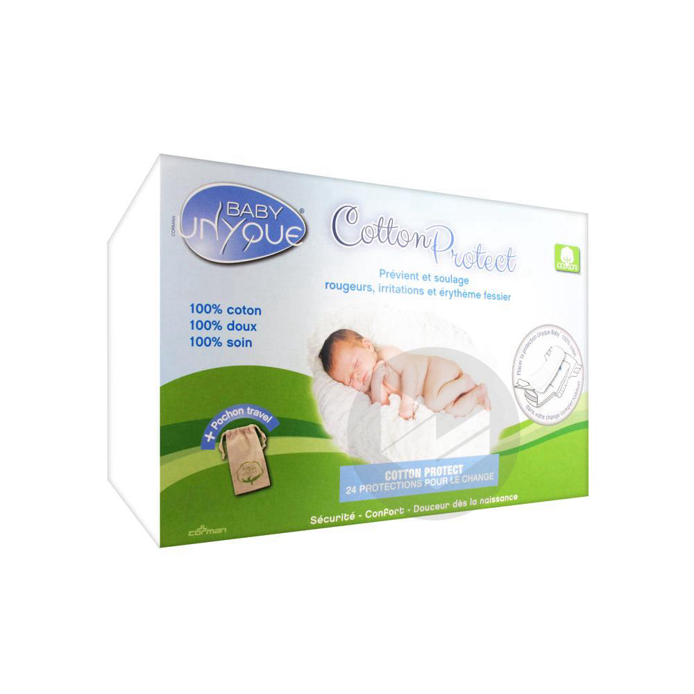 UNYQUE BABY Protection coton bébé B/24