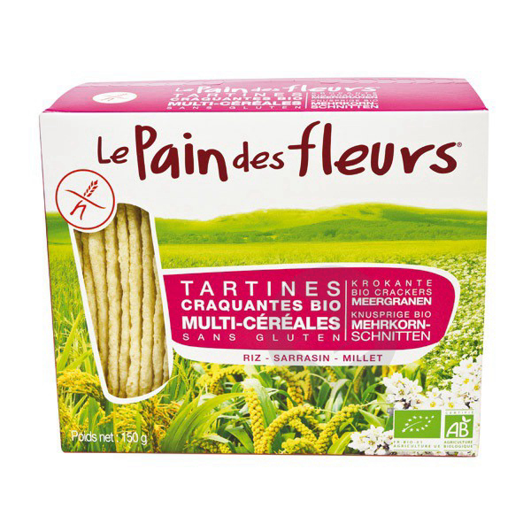 Tartines craquantes multi-céréales Bio - 150 g