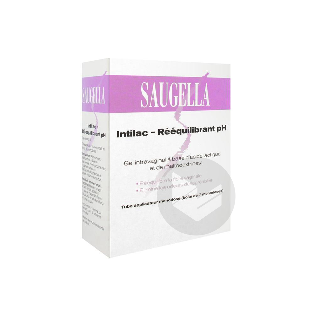 SAUGELLA INTILAC Gel intravaginal flore vaginale 7Doses/5ml