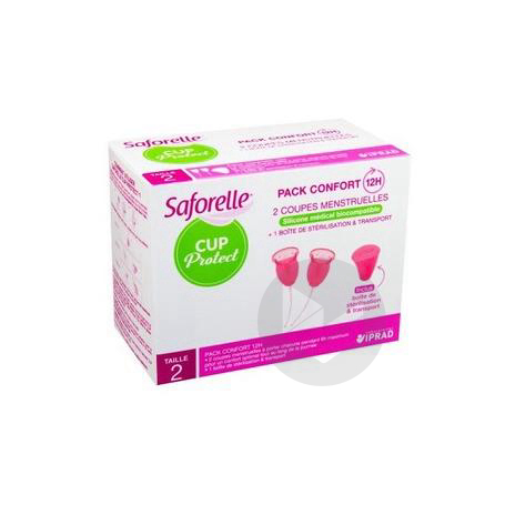 SAFORELLE CUP PROTECT Coupelle menstruelle T2