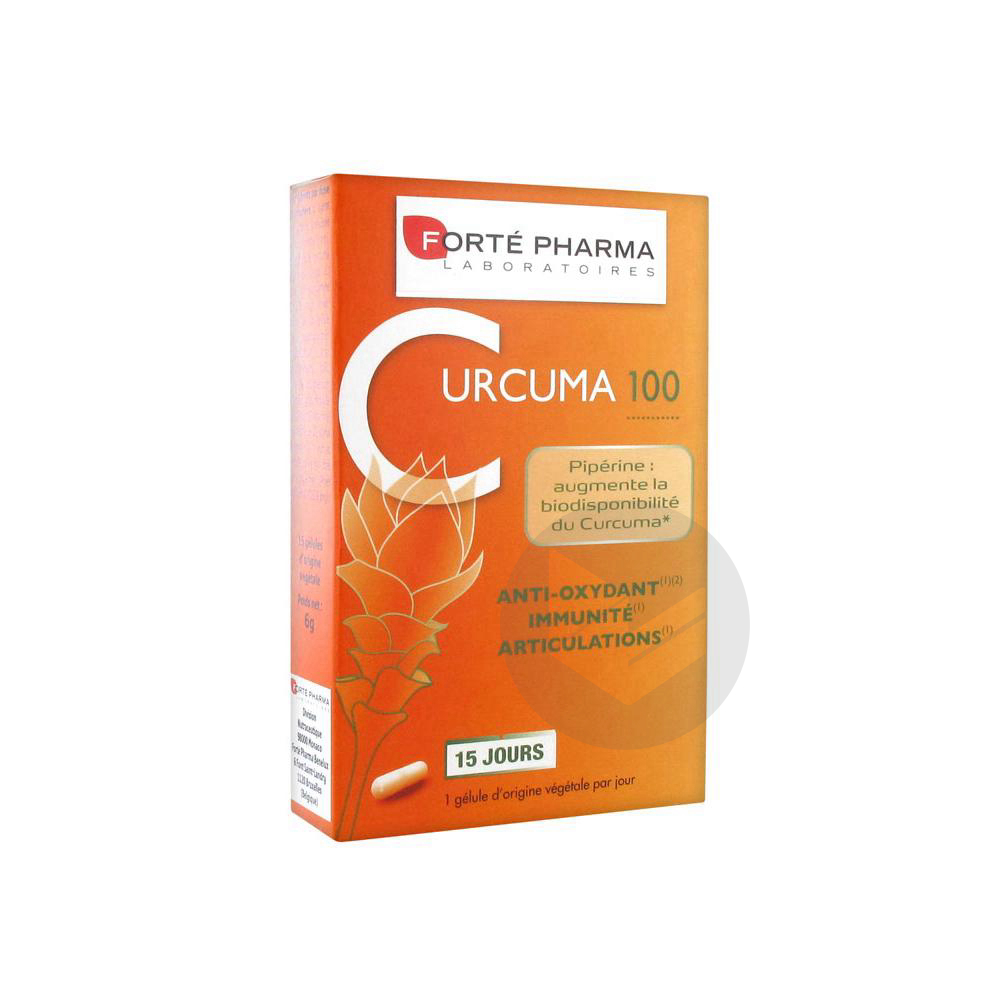 Curcuma 100 15 Gélules