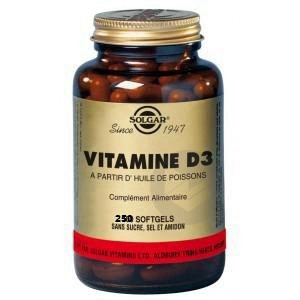 Vitamine D3 - 250 gélules