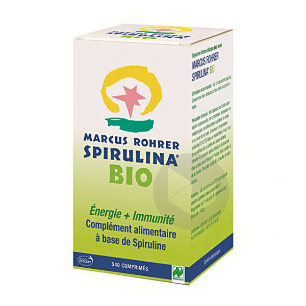 Spiruline Bio - 540 comprimés