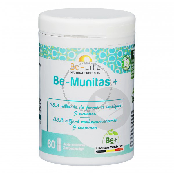 Be-Munitas + - 60 gélules