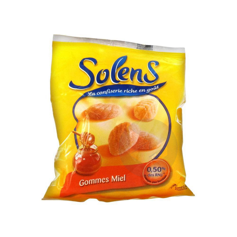 SOLENS GOMMES Gomme miel Sach/100g
