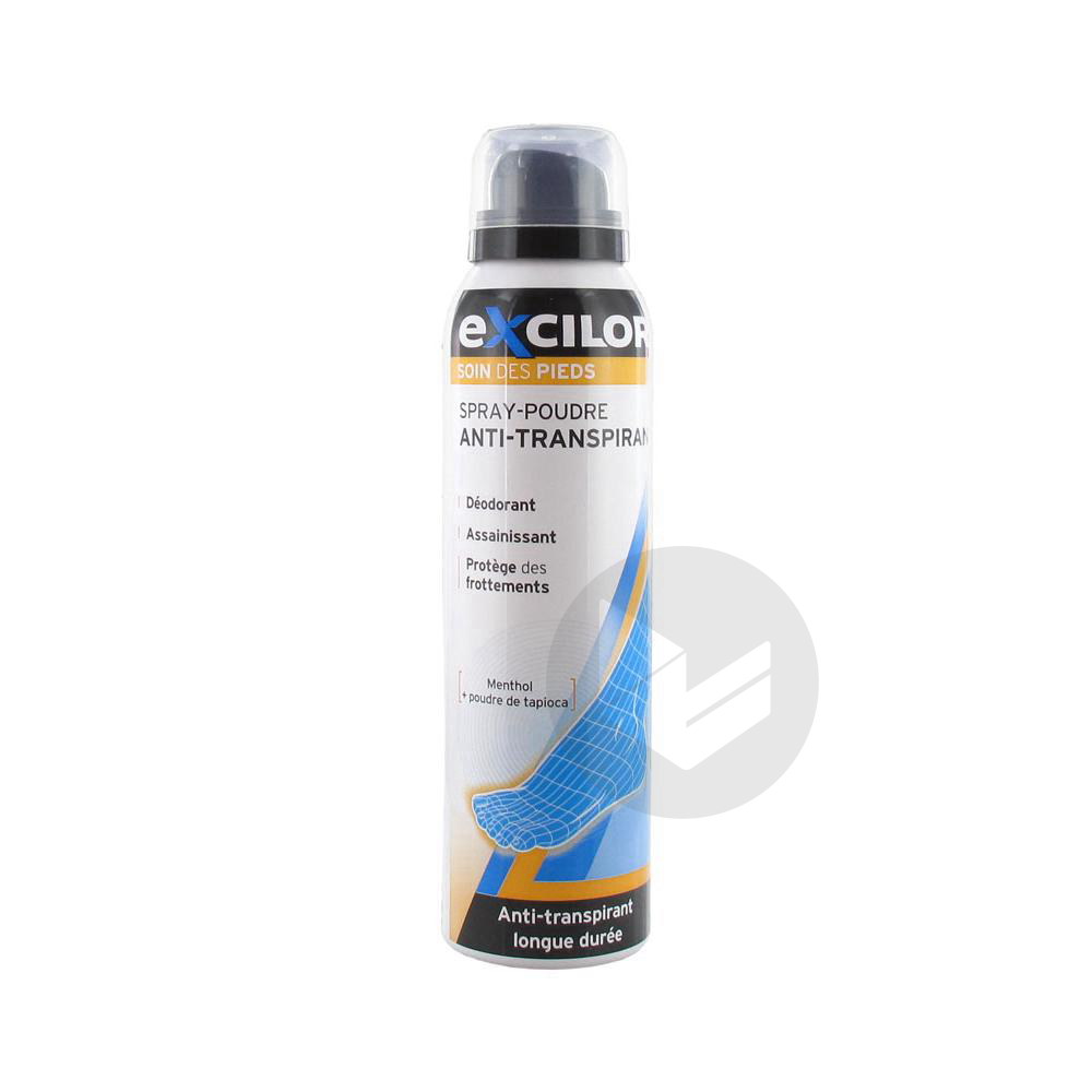 Excilor Spray-Poudre Anti-Transpirant 150 ml