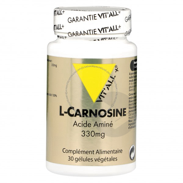 L-carnosine 330mg - 30 Vcaps