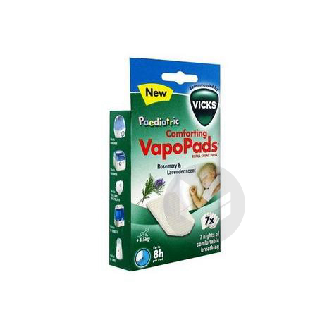 VICKS VAPOPADS Tabl pour diffuseur Romarin/Lavande B/7
