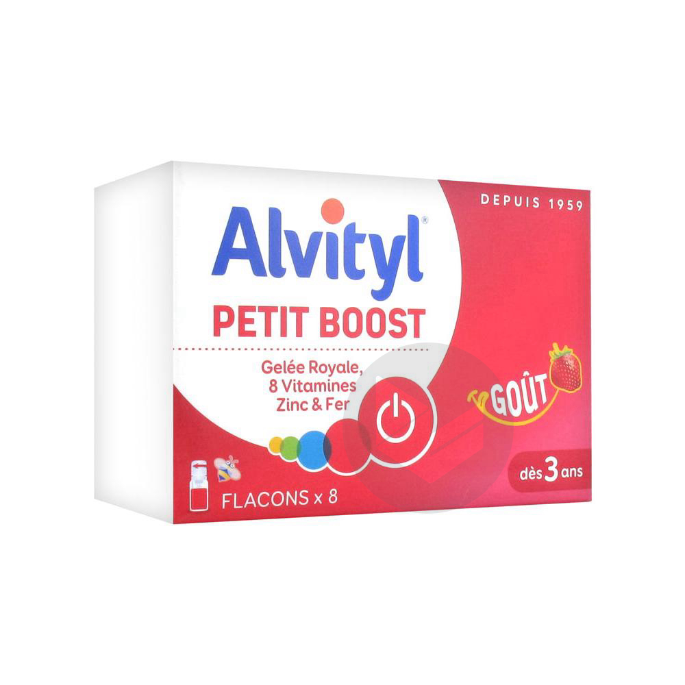 ALVITYL PETIT BOOST S buv fraise 8Fl/10ml