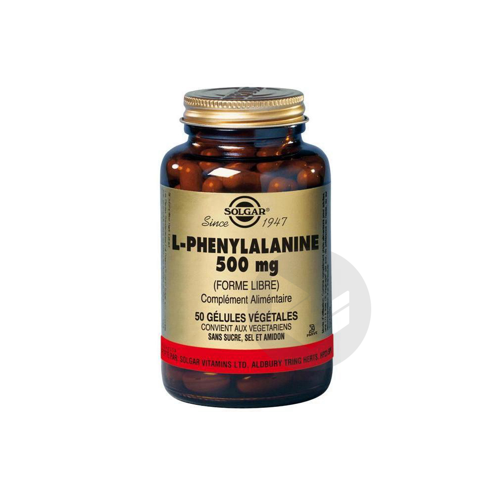 SOLGAR L-Phenylalanime Gél Pot/50