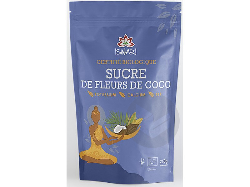Sucre de fleurs de coco Bio - 250 g