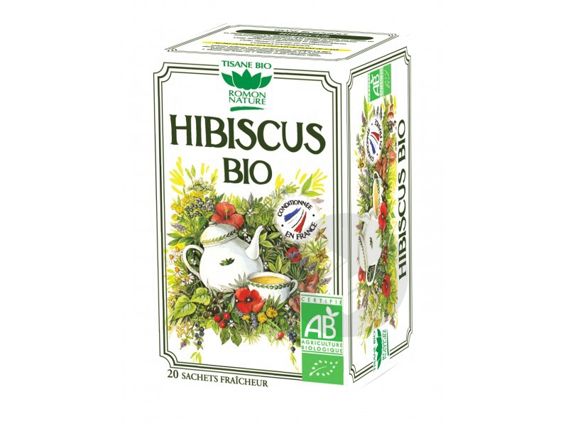 Tisane Hibiscus Bio - 20 sachets