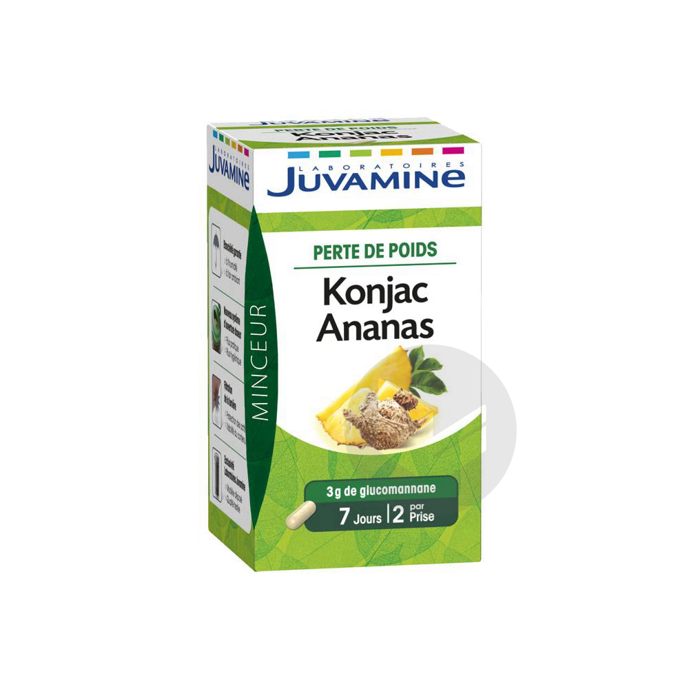 Juvamine Phyto Konjac Ananas 42 Gélules