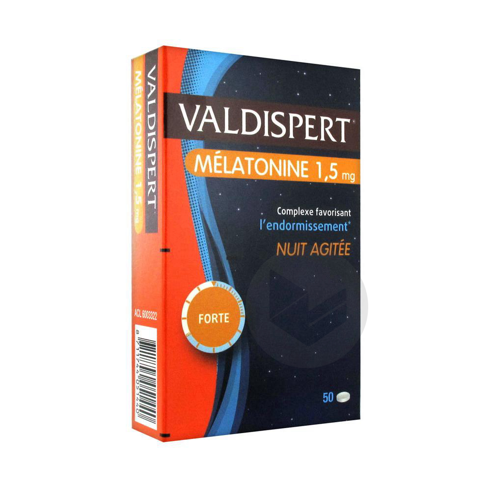 VALDISPERT MELATONINE 1,5 mg Cpr B/50
