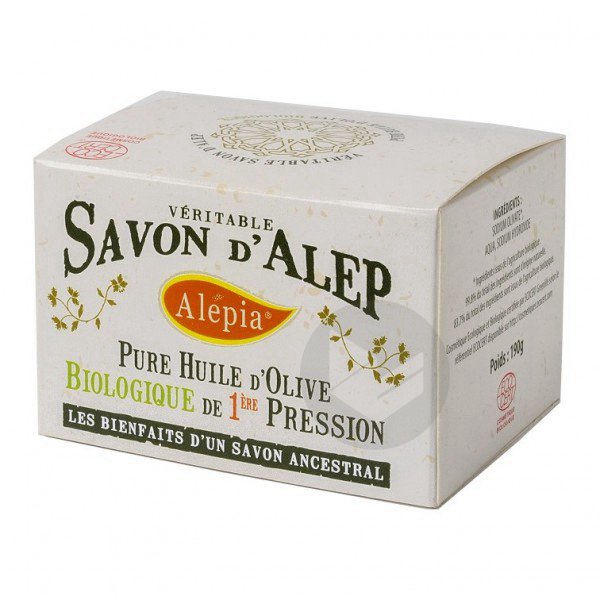 Savon d'Alep excellence bio pure olive - 190 gr