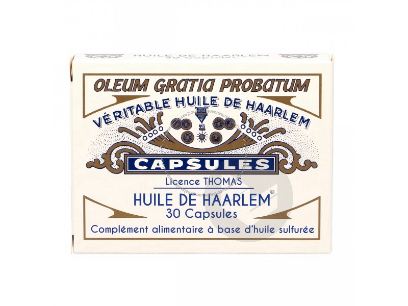 Huile de Haarlem - 60 gélules