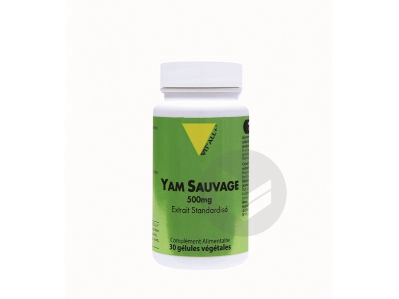 Yam Sauvage 500 mg Extrait - 30 gélules