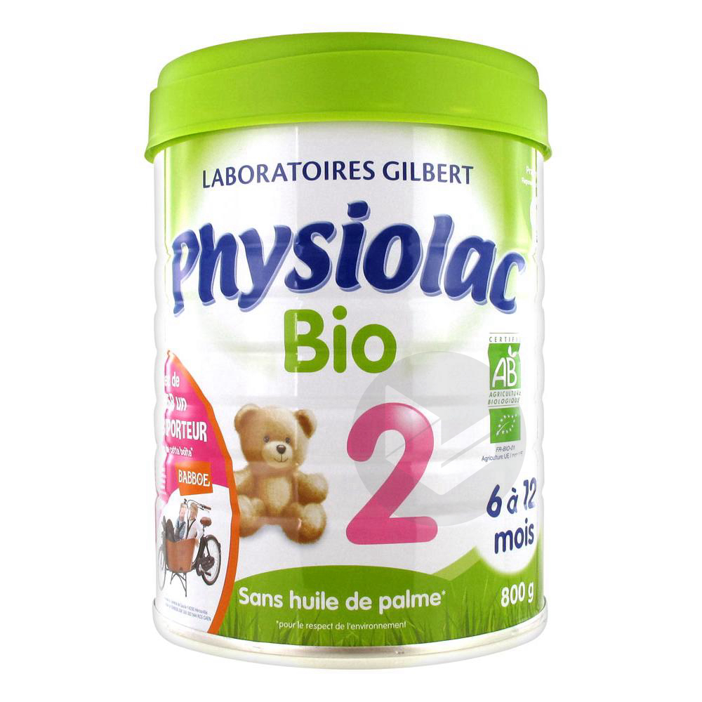 Physiolac Bio 2 Lait en poudre 800g