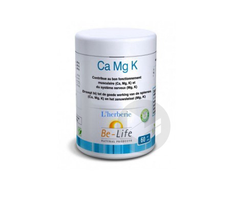 Ca mg K - 60 gélules