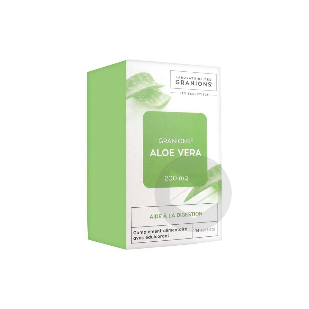 Granions Les Essentiels Aloe Vera 200 mg 14 Sachets