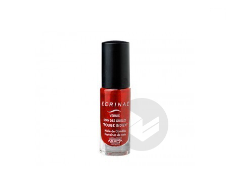 Vernis Soin des Ongles Rouge Indien 6ml