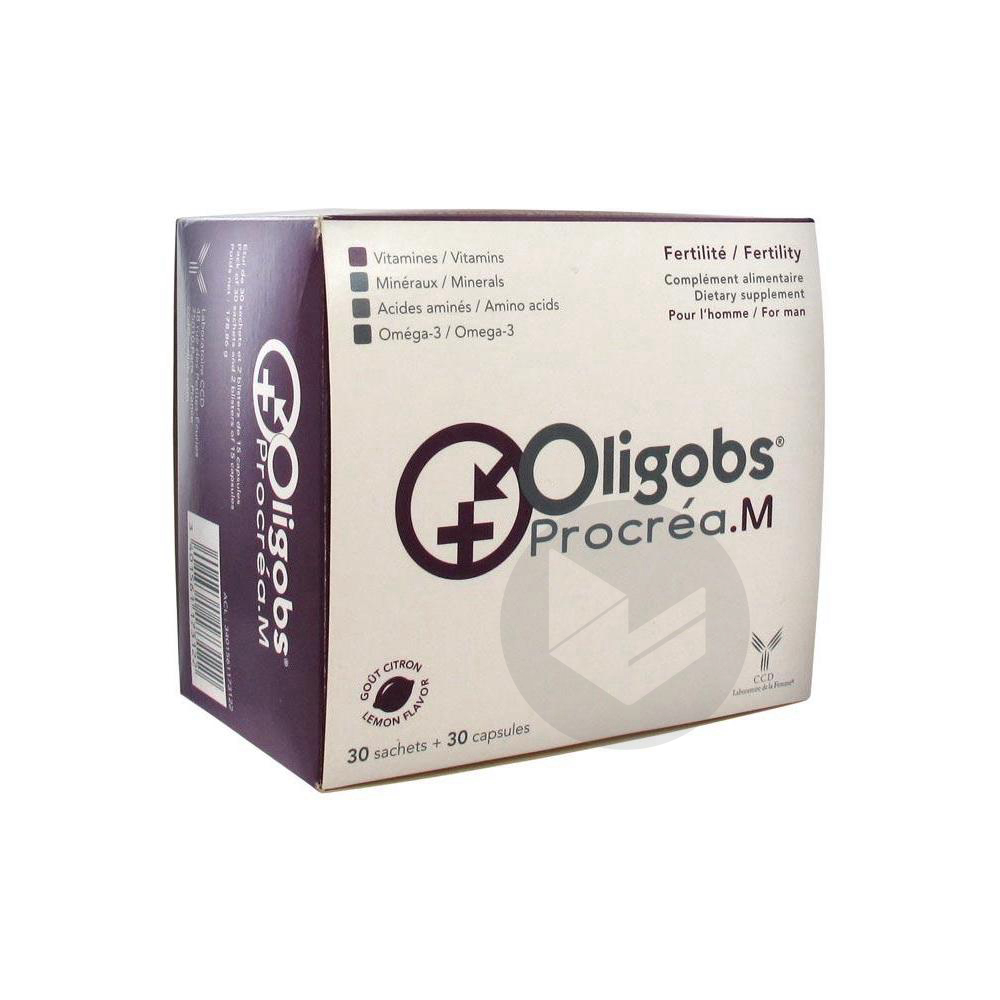Laboratoire CCD Oligobs Allaitement 30 Comprimés + 30 Capsules