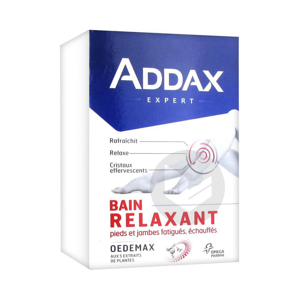 ADDAX EXPERT Bain relaxant cristaux effervescent 8Sach/12g