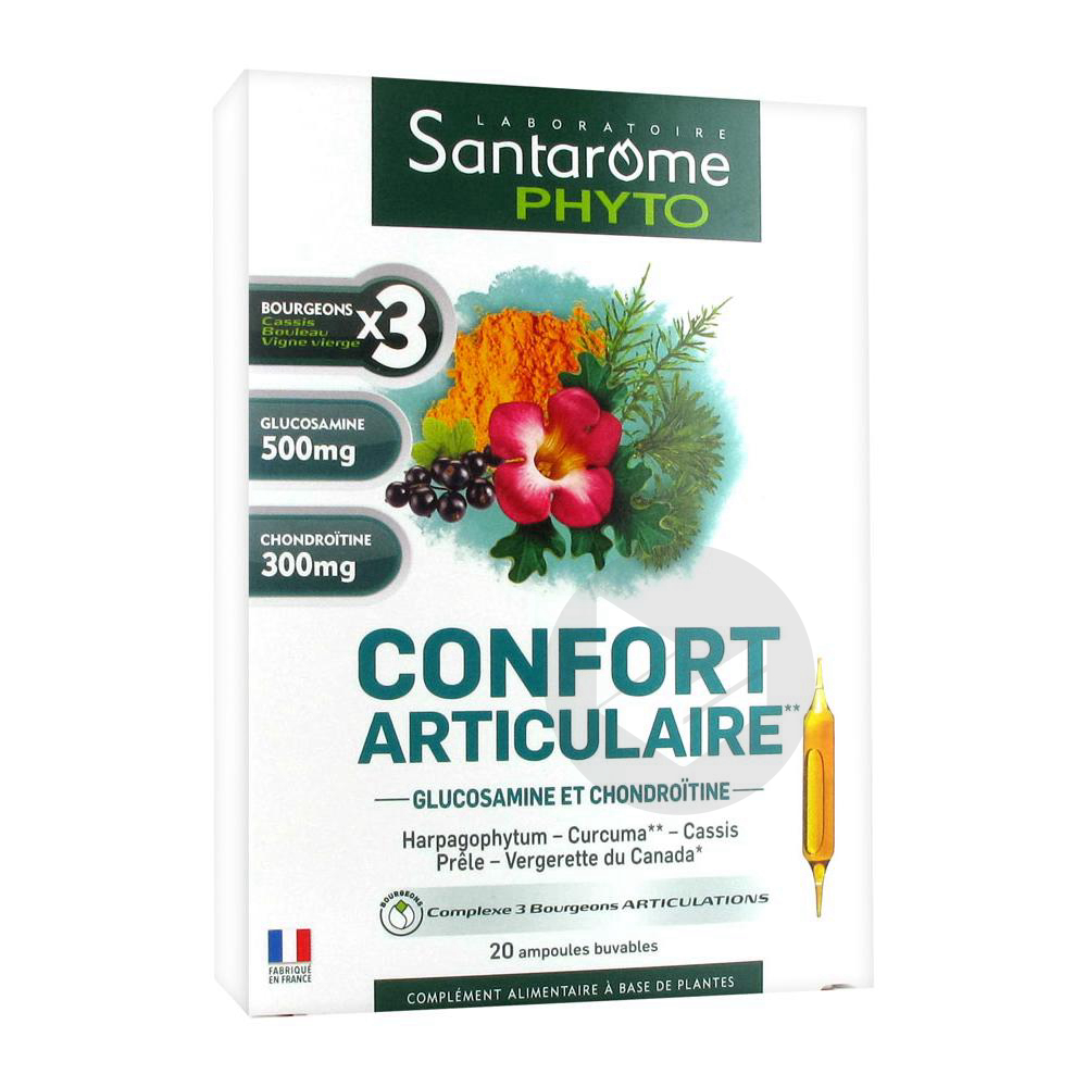 Santarome Confort Articulaire 20 Ampoules
