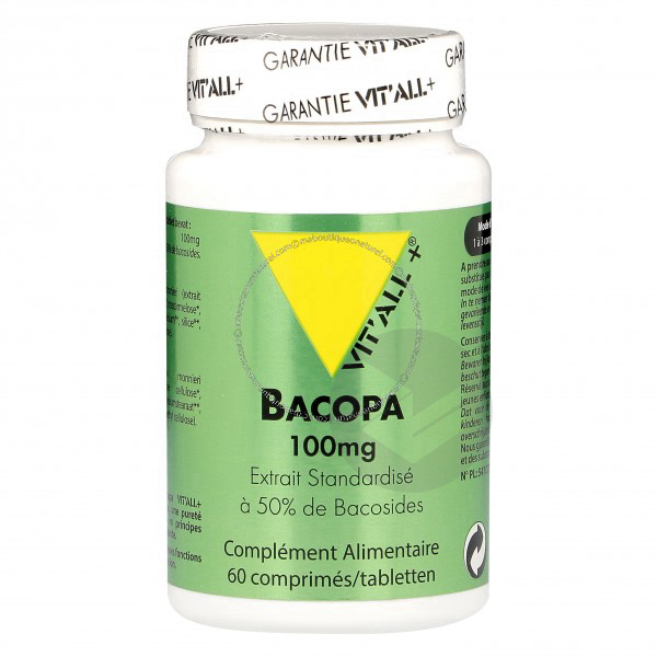 Bacopa 100mg - 60 comprimés