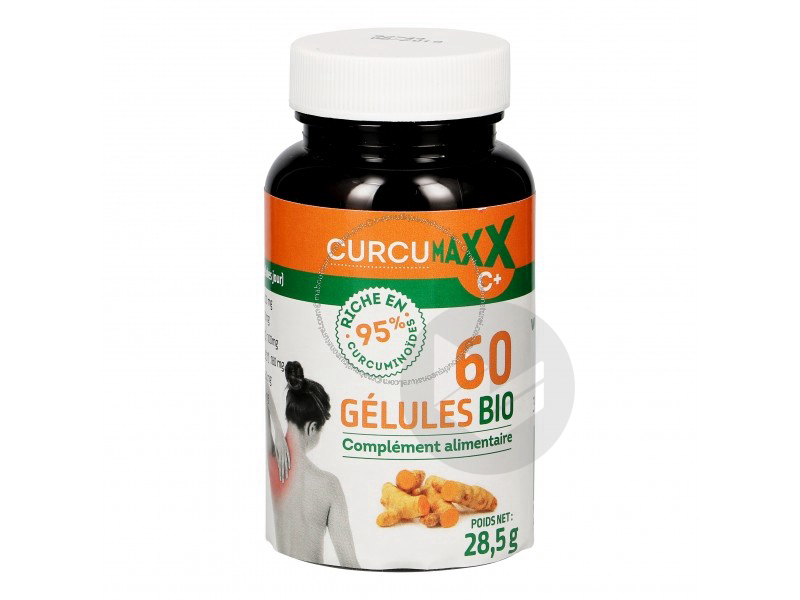 CurcumaXX C+ 95% Bio - 60 gélules