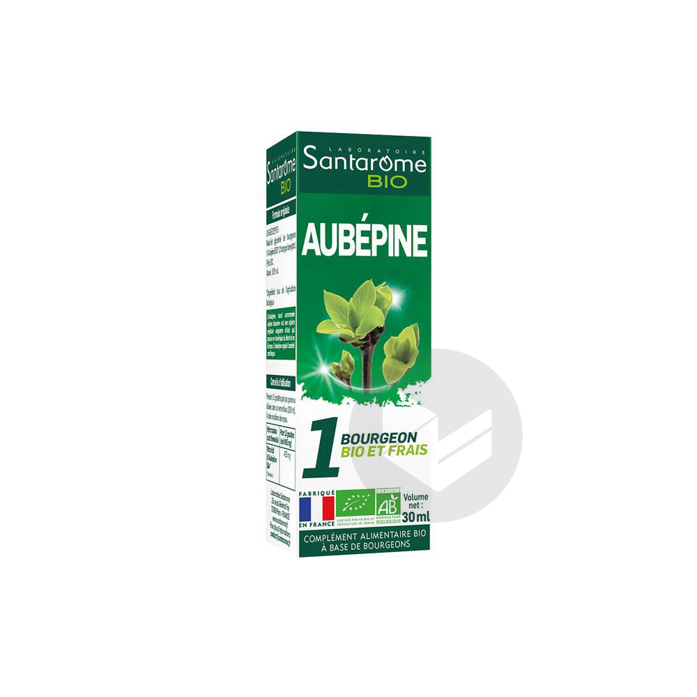 Santarome Bio Aubépine 30 ml