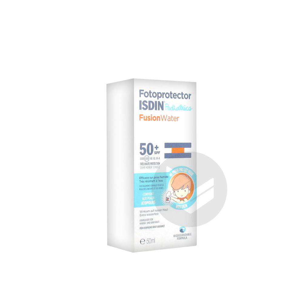 Isdin Fotoprotector Pediatrics Fusion Water SPF 50+ 50 ml