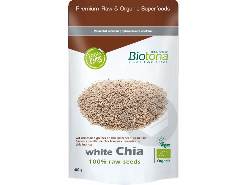 Graines de chia blanches Bio - 400g