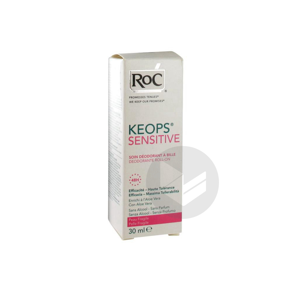 KEOPS Déodorant soin peau fragile Bille/30ml