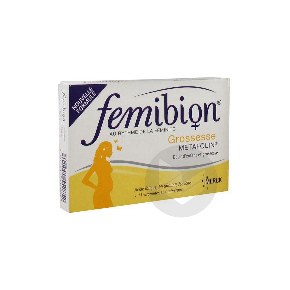 FEMIBION METAFOLIN 800 GROSSESSE Cpr B/60