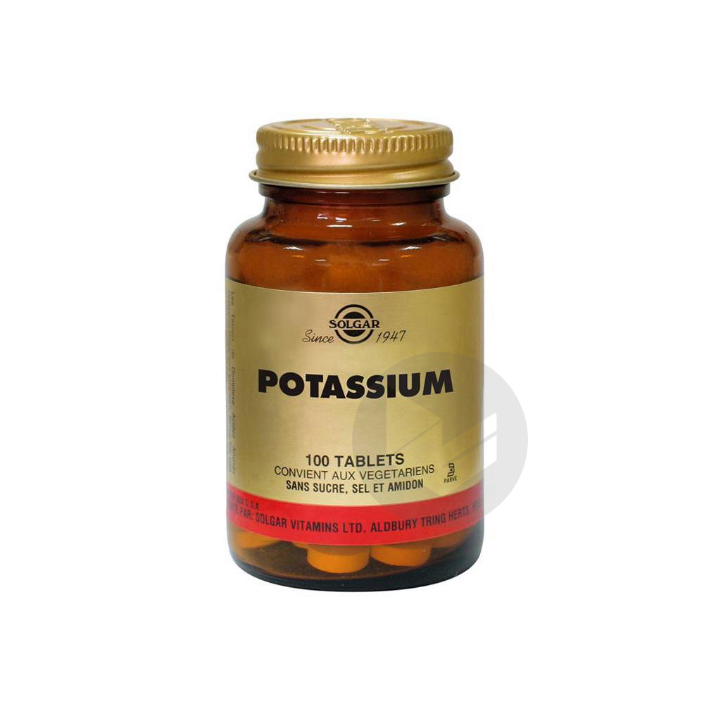 SOLGAR Potassium Cpr Pot/100