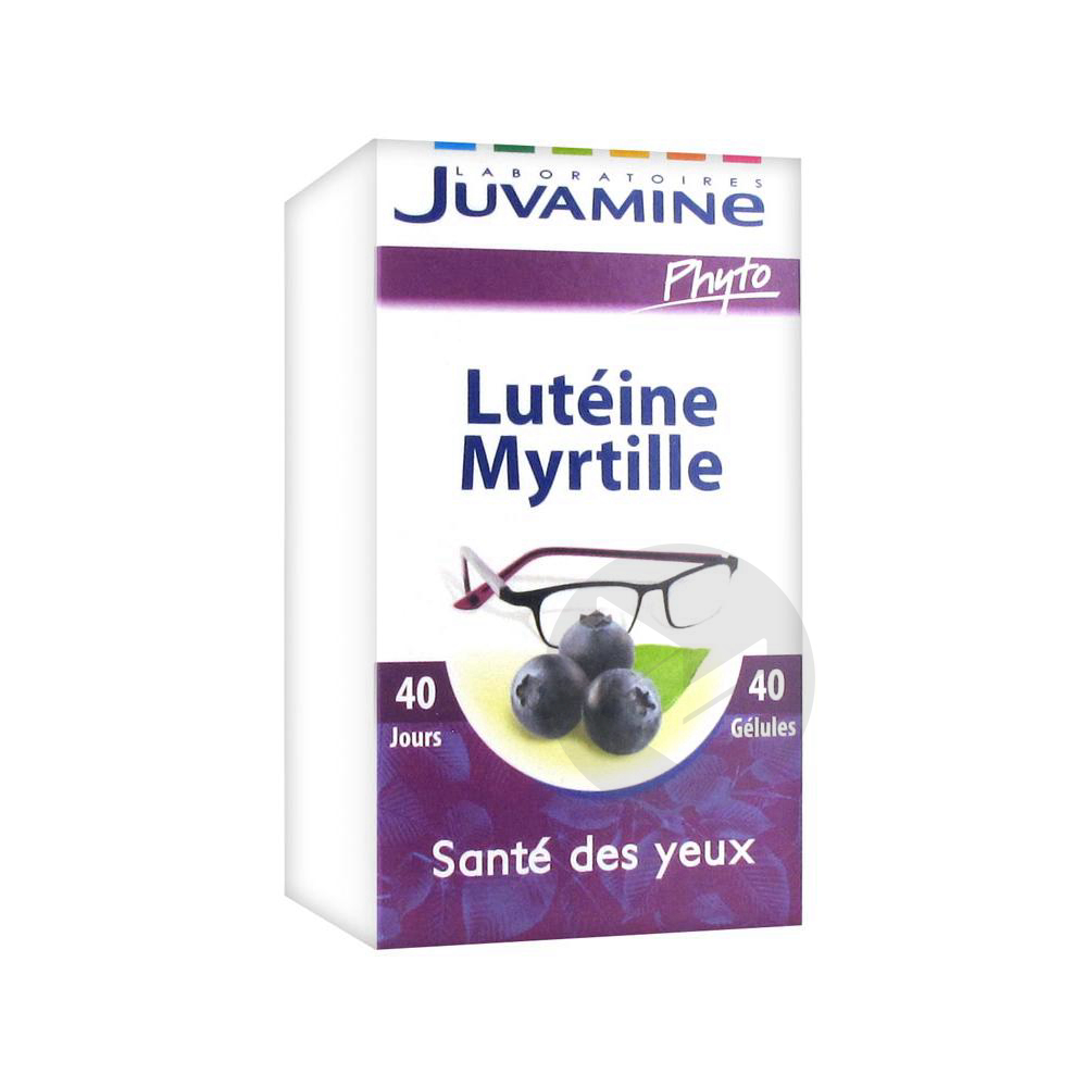 Juvamine Phyto Lutéine Myrtille 40 Gélules