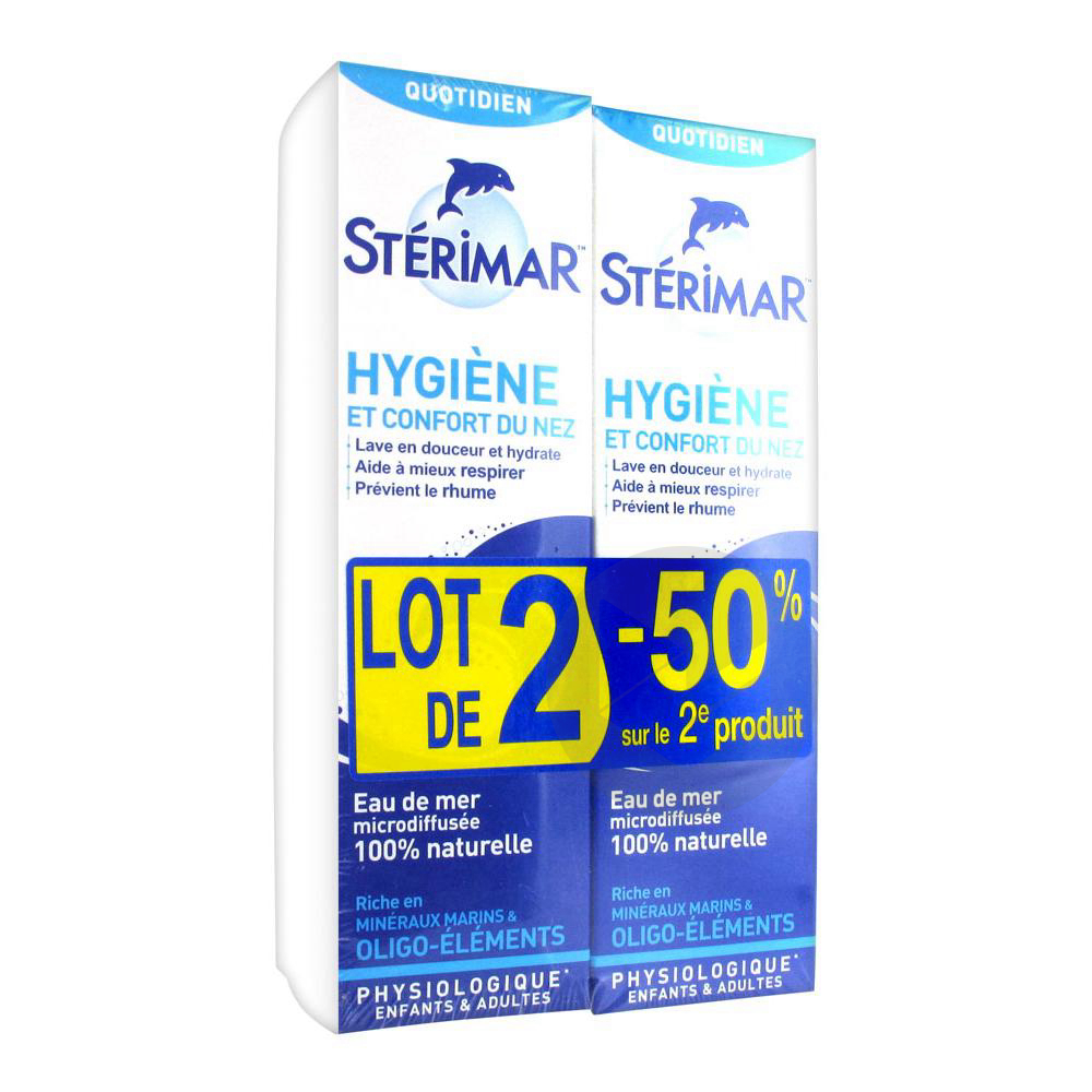 Stérimar Hygiène du Nez Lot de 2 x 100 ml