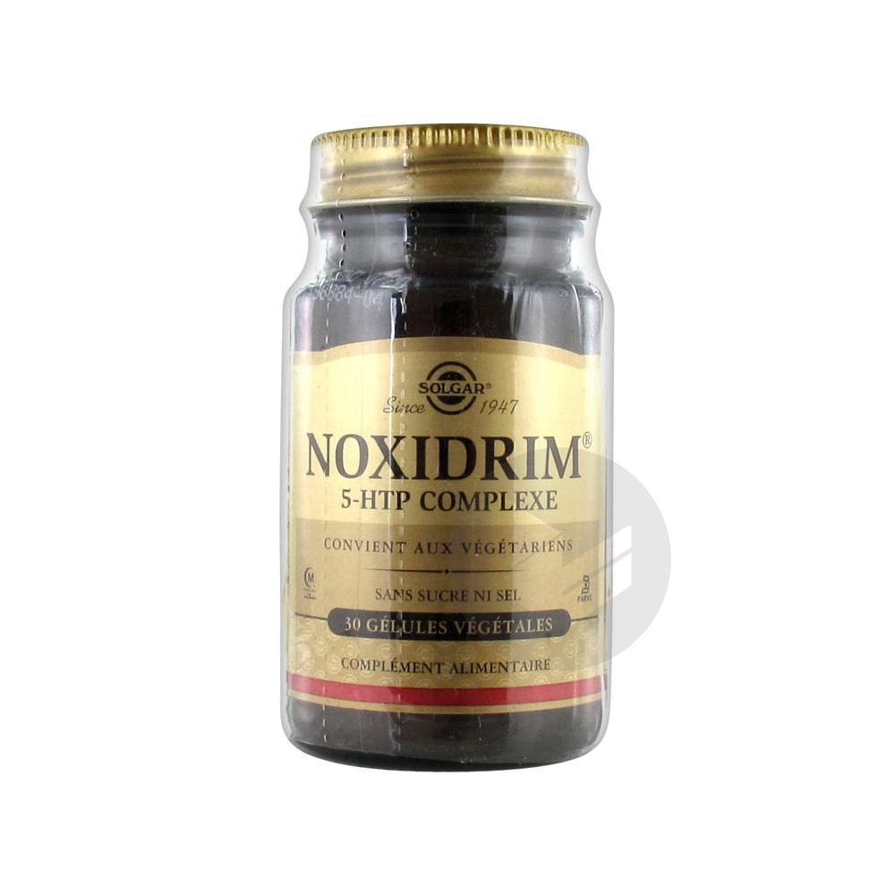 Solgar Noxidrim 5-HTP 30 Gélules Végétales